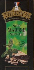 Thuries noir menthe marbre